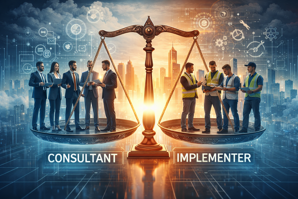 Berater vs. Umsetzer