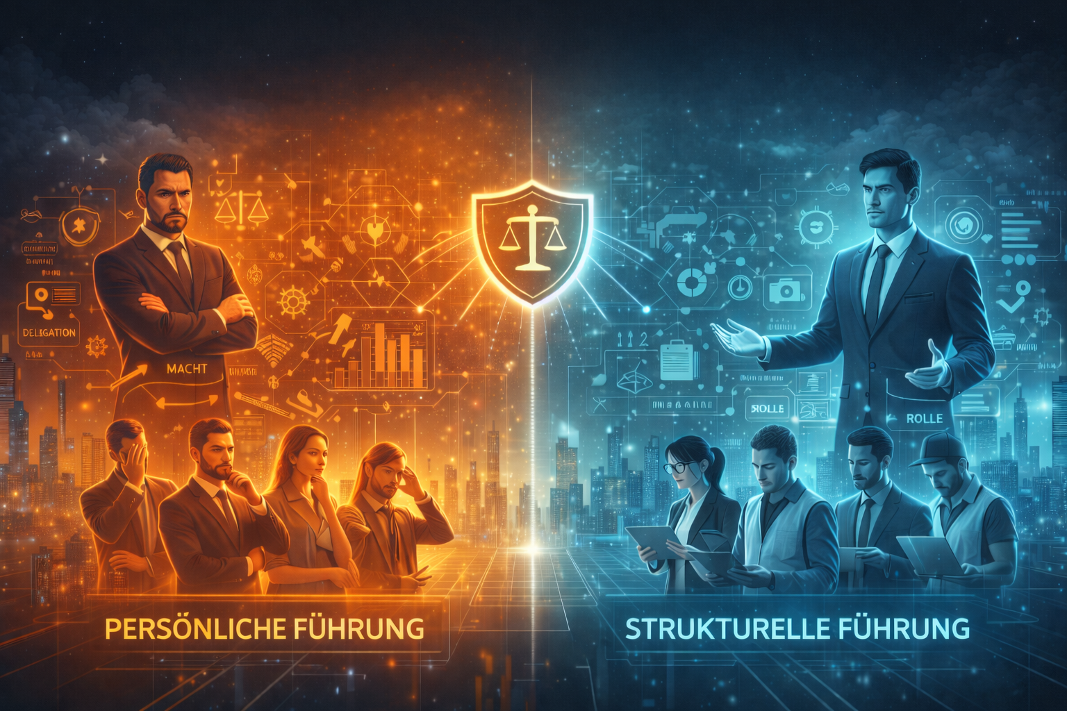 Strukturelle Führung verleiht Autorität